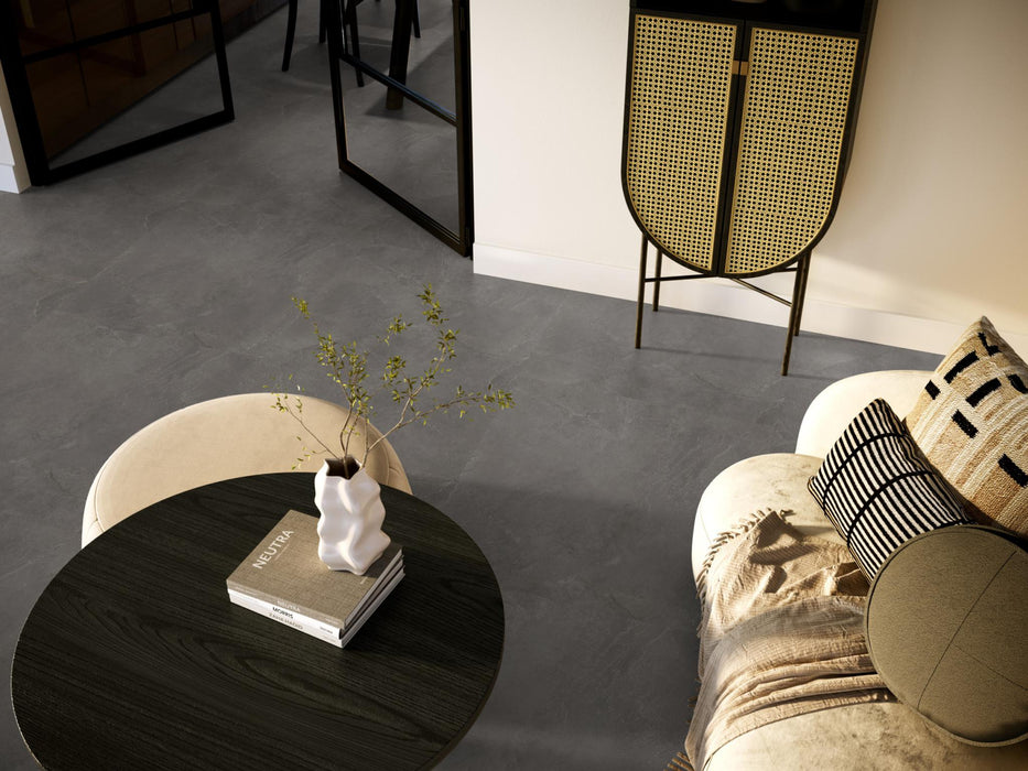 Ambiant Noveno Dark grey | Tegel 90 x 45 Klik PVC