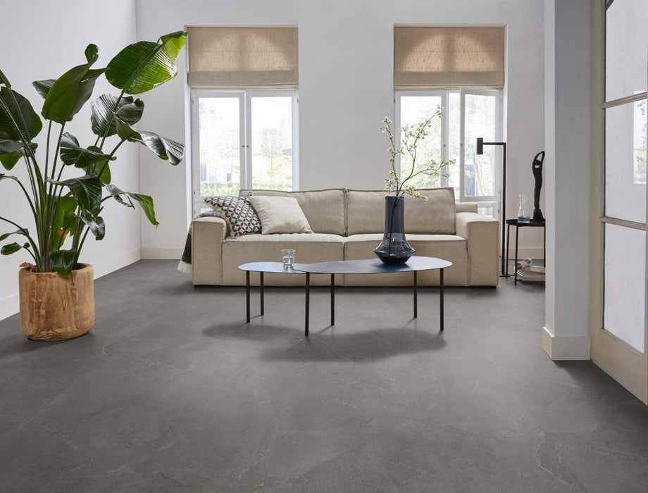 Ambiant Noveno Dark grey | Tegel 90 x 45 Klik PVC