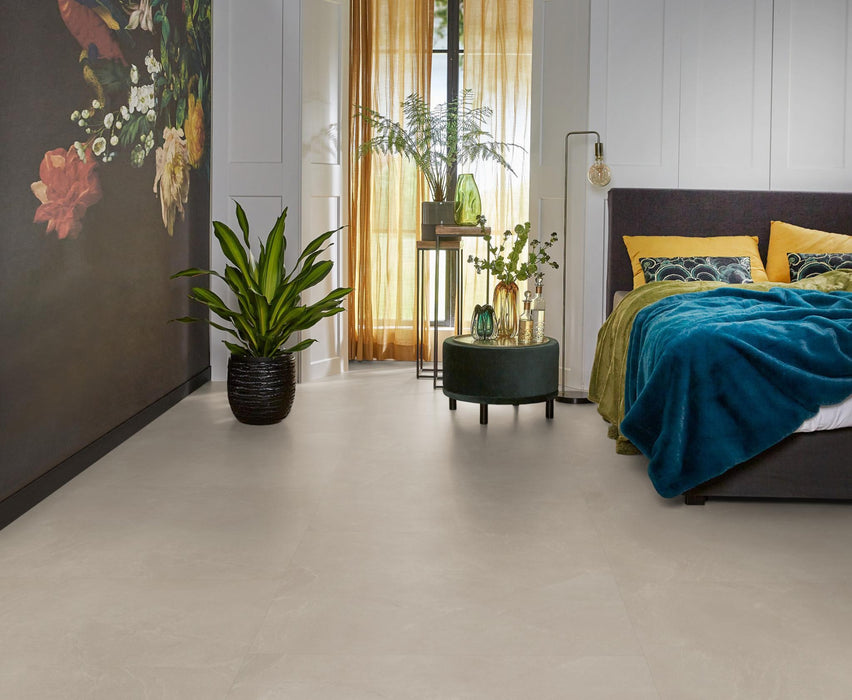 Ambiant Noveno XL Warm beige | Tegel 90 x 90 Plak PVC dryback