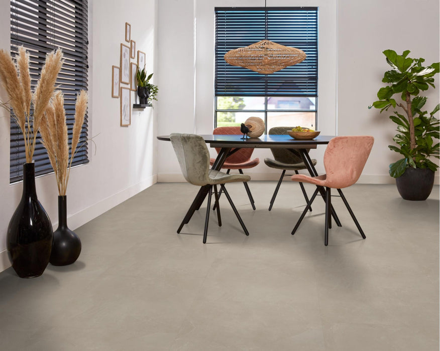 Ambiant Noveno XL Warm beige | Tegel 90 x 90 Plak PVC dryback