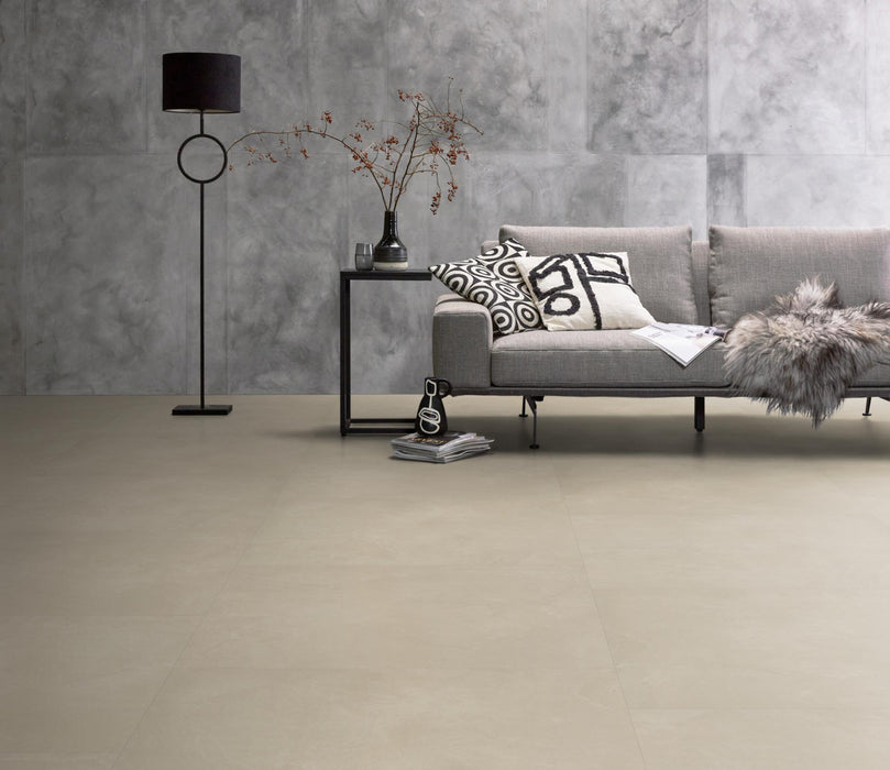 Ambiant Noveno XL Beige | Tegel 90 x 90 Plak PVC dryback