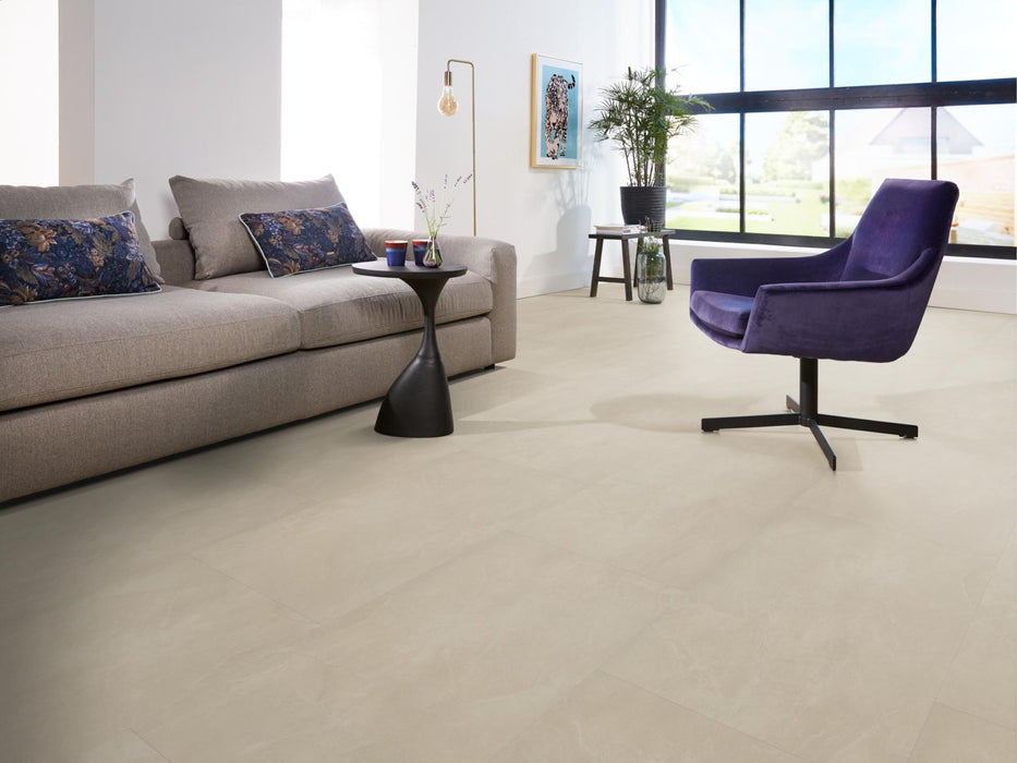 Ambiant Noveno XL Beige | Tegel 90 x 90 Plak PVC dryback