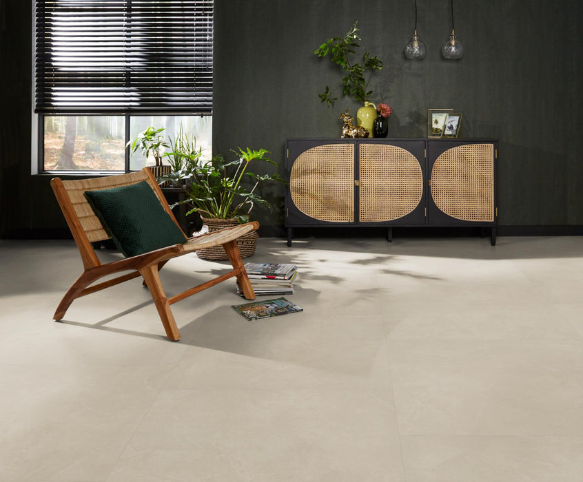 Ambiant Noveno XL Beige | Tegel 90 x 90 Plak PVC dryback