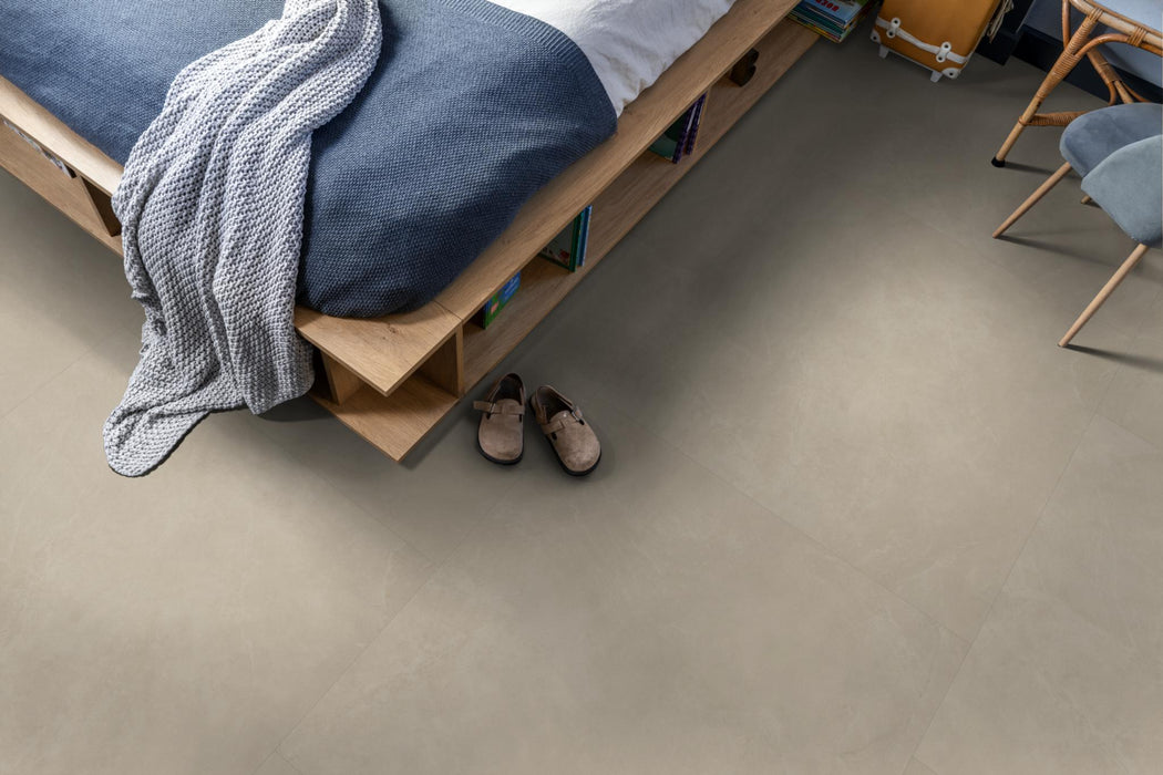 Ambiant Noveno XL Beige | Tegel 90 x 90 Plak PVC dryback