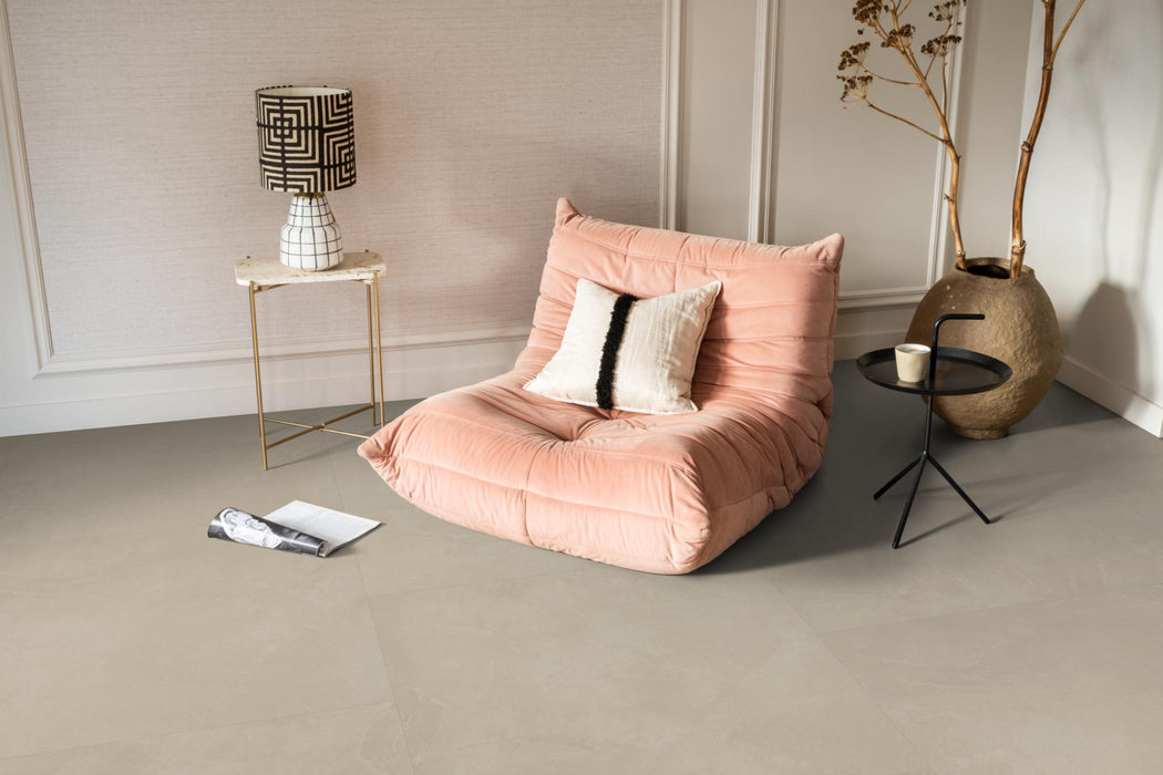 Ambiant Noveno XL Beige | Tegel 90 x 90 Plak PVC dryback