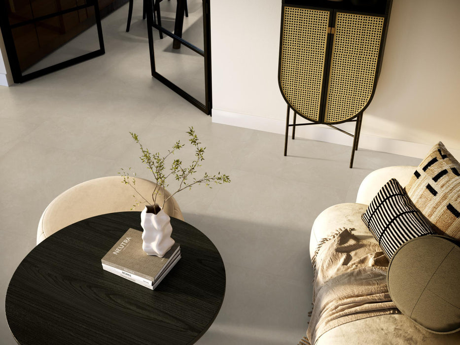 Ambiant Noveno XL Beige | Tegel 90 x 90 Plak PVC dryback