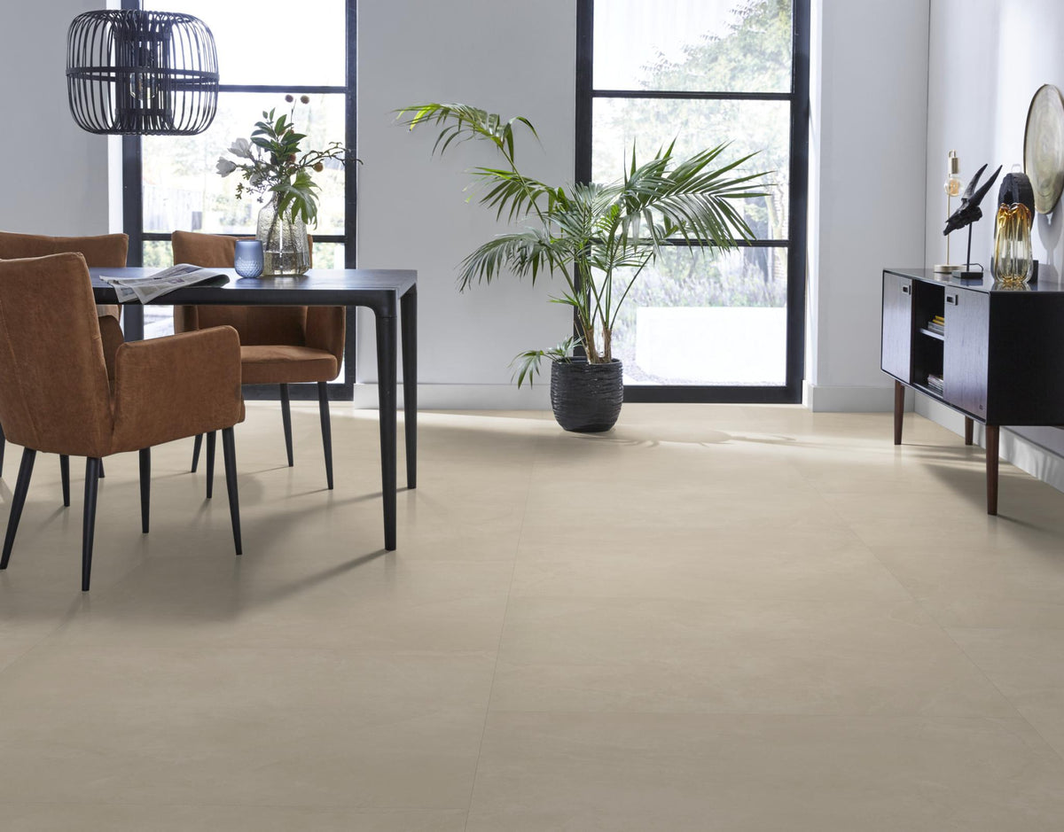 Ambiant Noveno Beige | Tegel 45 x 90 Plak PVC dryback
