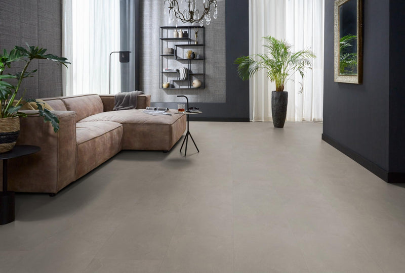 Staal van Ambiant Noveno Warm grey | Tegel 45 x 90 Plak PVC dryback