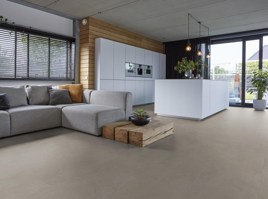 Ambiant Noveno Warm grey | Tegel 90 x 45 Klik PVC