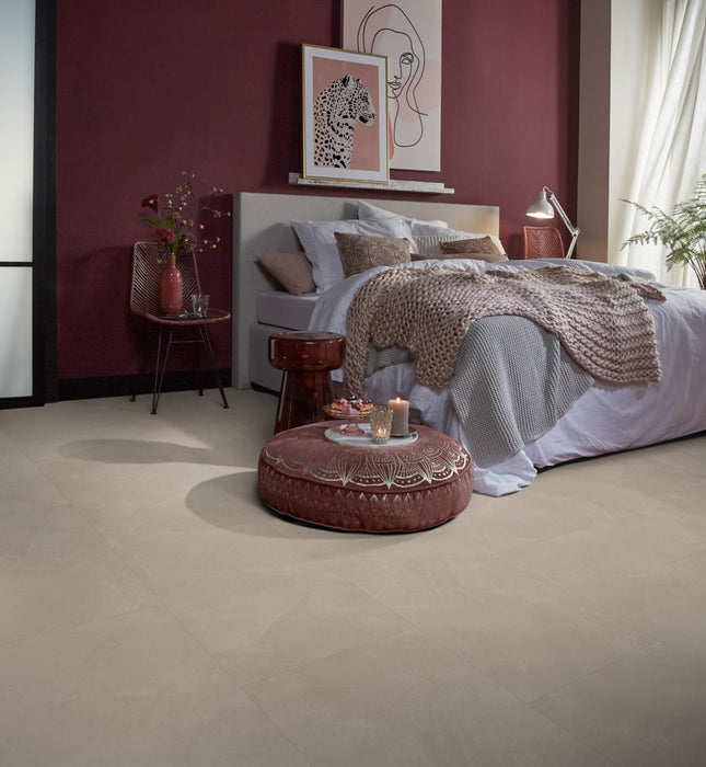 Ambiant Noveno Warm beige | Tegel 90 x 45 Klik PVC