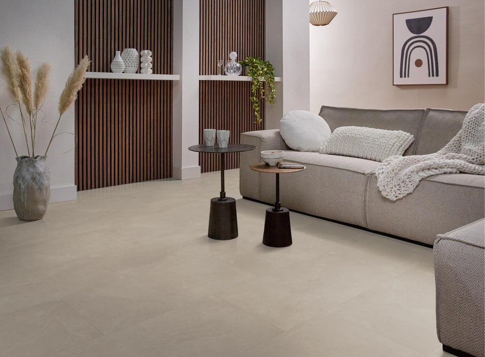 Ambiant Noveno Warm beige | Tegel 90 x 45 Klik PVC