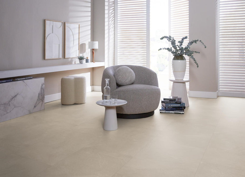 Ambiant Noveno Warm beige | Tegel 90 x 45 Klik PVC