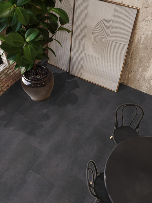 FloorLife Southwark Anthracite - Tegel 45 x 90 Plak PVC Dryback