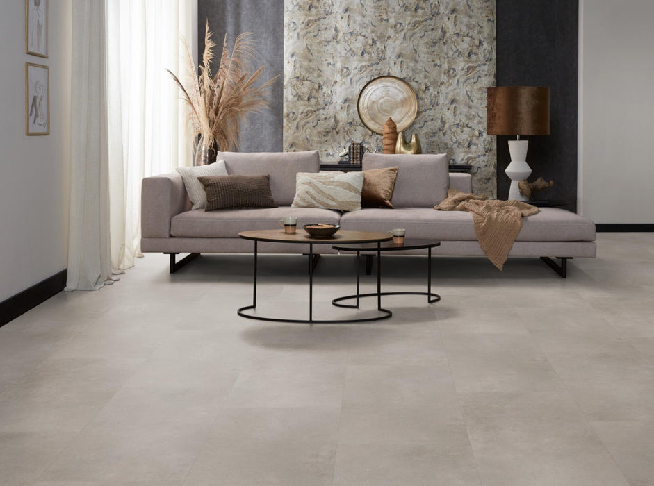 Ambiant Sarino Light grey | Tegel 45 x 90 Plak PVC dryback