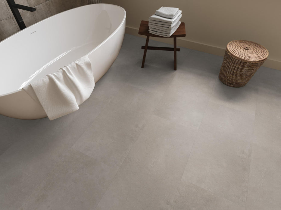 Ambiant Sarino Light grey | Tegel 45 x 90 Plak PVC dryback
