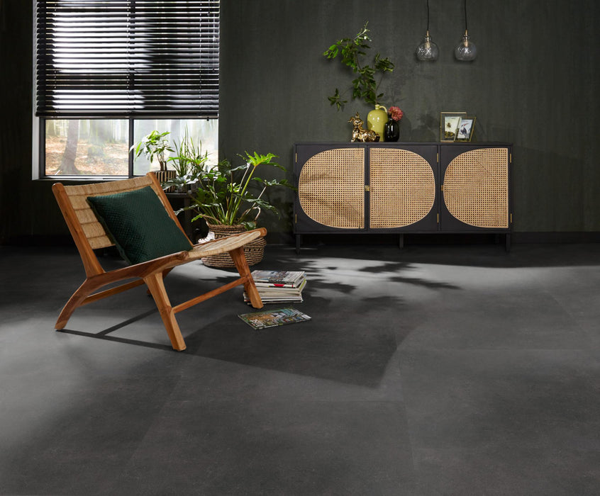 Ambiant Sarino Anthracite | Tegel 90 x 45 Klik PVC