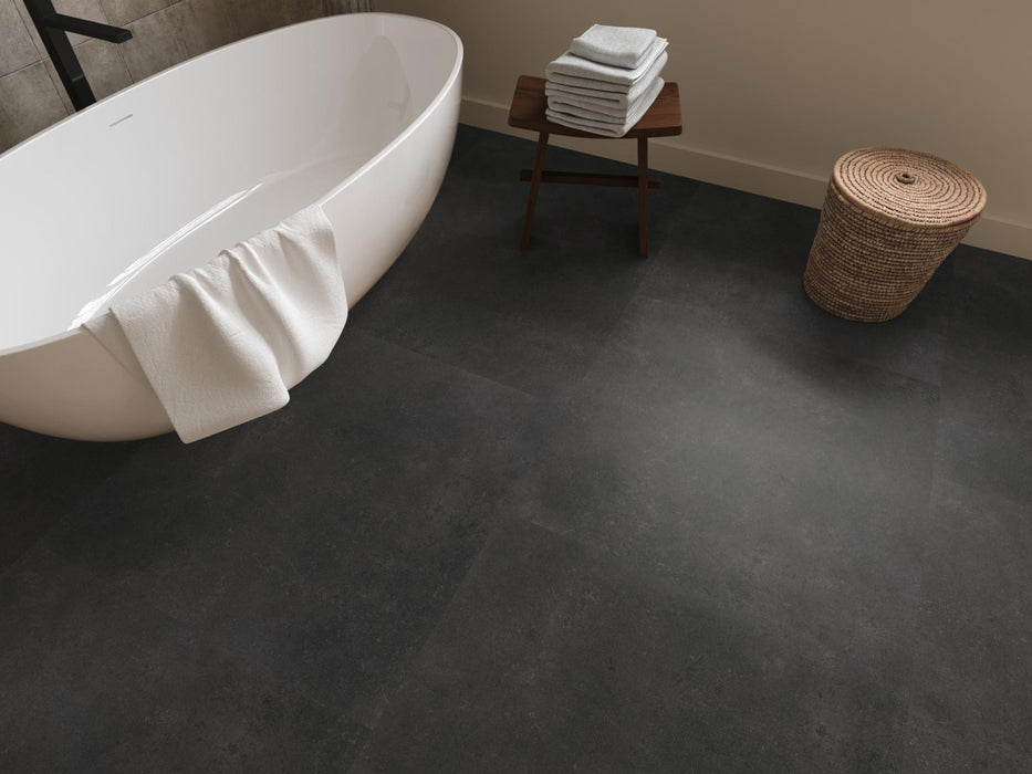 Ambiant Sarino Anthracite | Tegel 90 x 45 Klik PVC