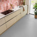 Sfeerbeeld Ambiant Sarino XL Light grey | Tegel 90 x 90 Plak PVC dryback