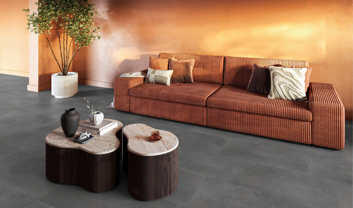 FloorLife Southwark Dark grey - Tegel 90 x 45 Click PVC