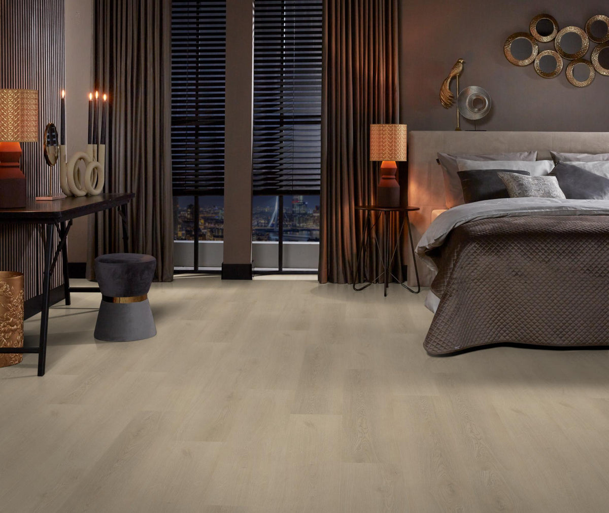 Ambiant Navaro Beige | Dryback Lijm PVC