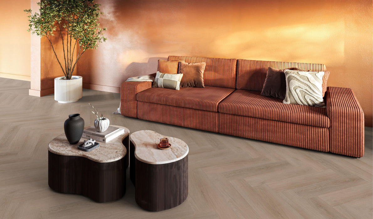 FloorLife YUP Merton Dark oak - Visgraat Click PVC
