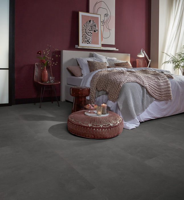 Ambiant Ceramo Anthracite | Tegel 60 x 60 Klik PVC