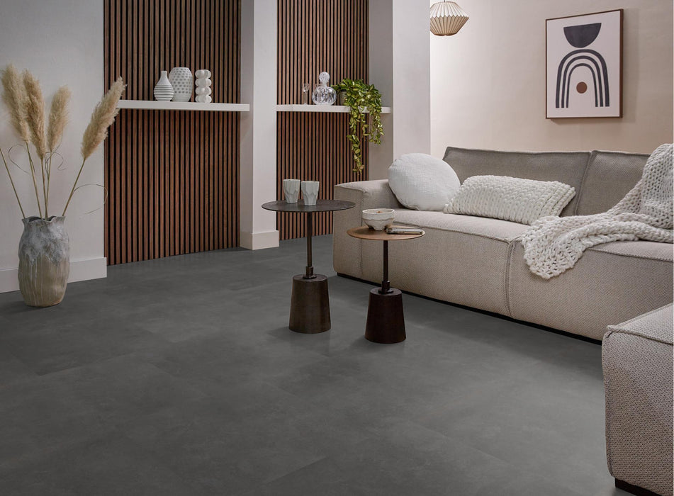 Ambiant Ceramo Anthracite | Tegel 60 x 60 Klik PVC