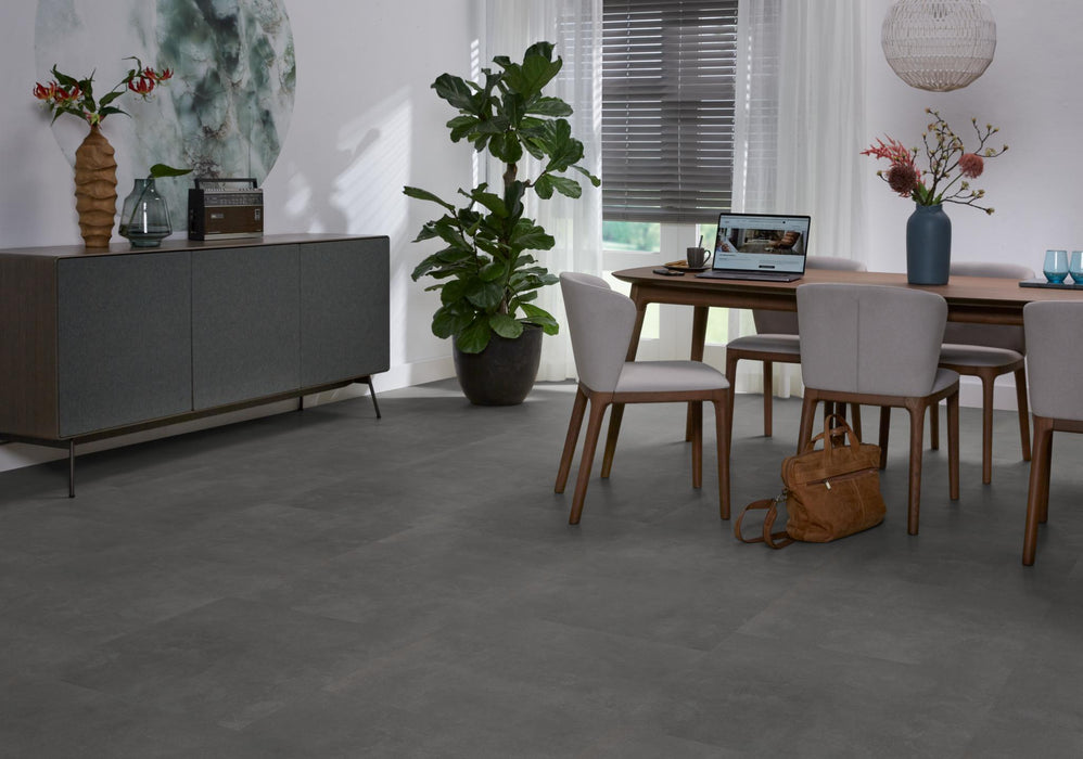 Ambiant Ceramo Anthracite | Tegel 60 x 60 Klik PVC