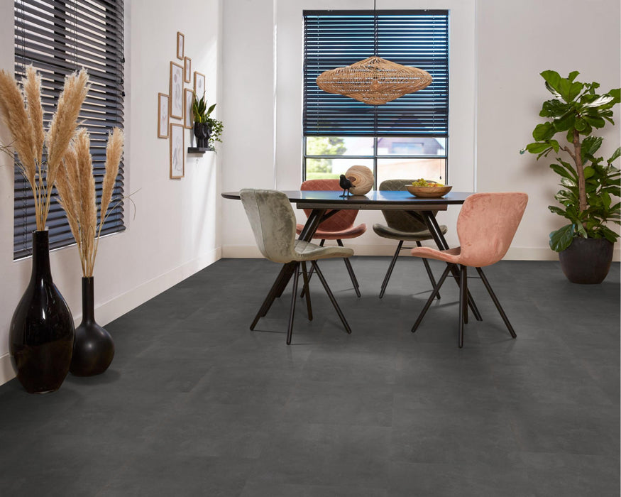 Ambiant Ceramo Anthracite | Tegel 60 x 60 Klik PVC