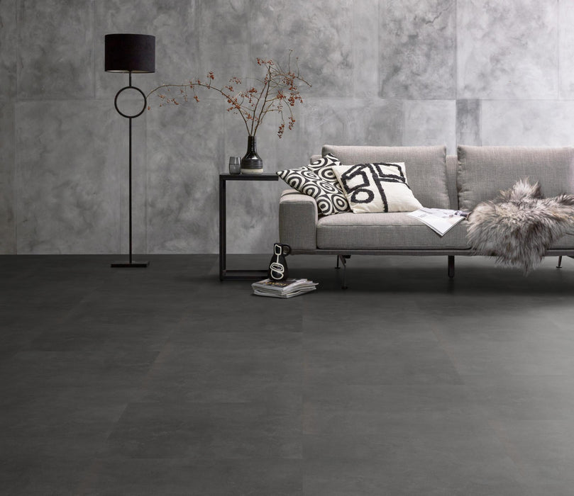Ambiant Ceramo Anthracite | Tegel 60 x 60 Klik PVC