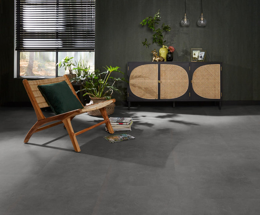 Ambiant Ceramo Anthracite | Tegel 60 x 60 Klik PVC