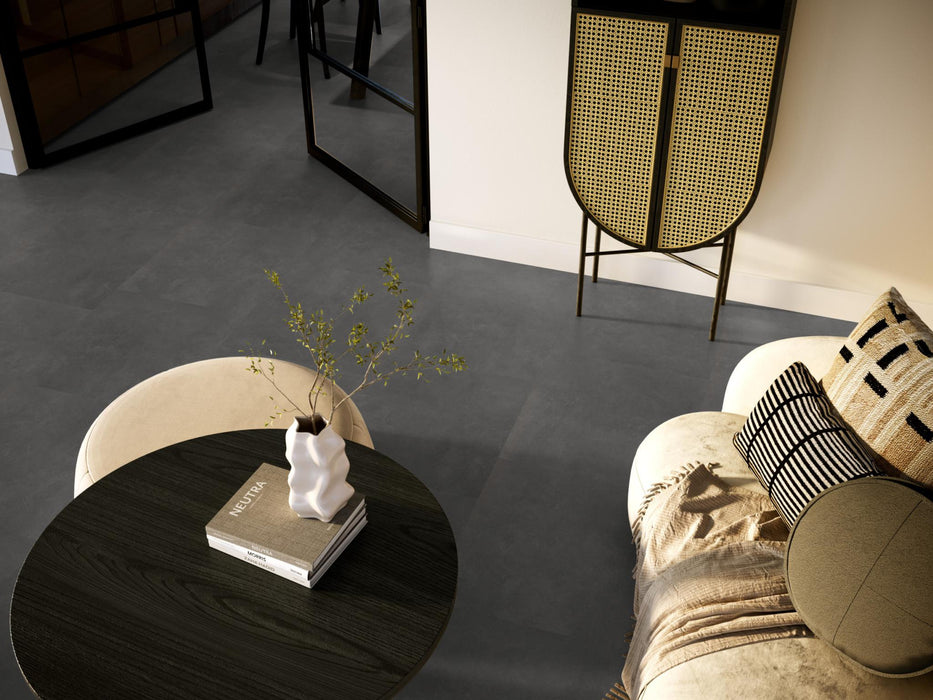 Ambiant Ceramo Anthracite | Tegel 60 x 60 Klik PVC