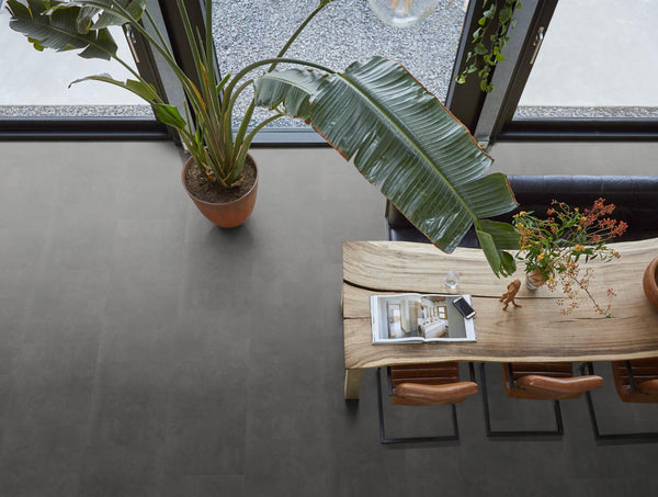 FloorLife Victoria XL Anthracite - Tegel 80 x 40 Click PVC