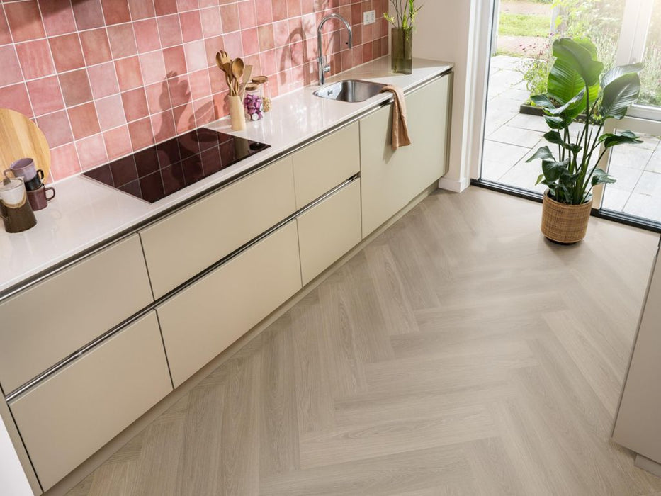 Ambiant Spigato Soleno Dark oak - Visgraat Plak PVC