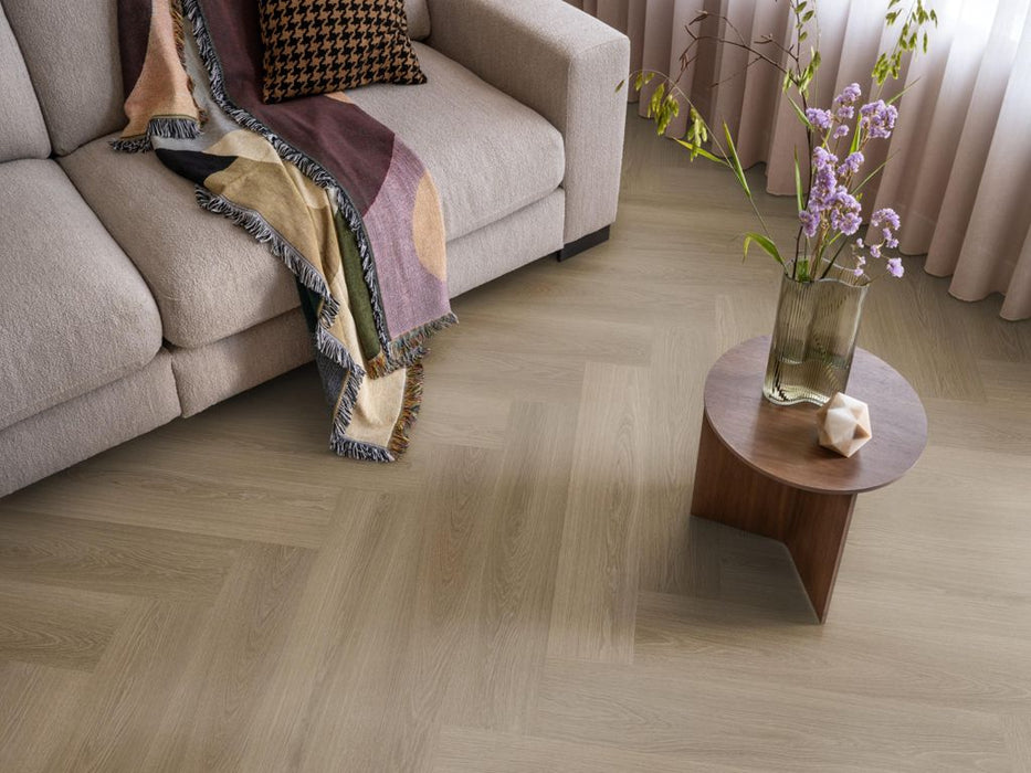 Ambiant Spigato Soleno Dark oak - Visgraat Plak PVC