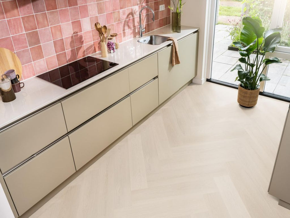 Ambiant Spigato Soleno Beige - Visgraat Click PVC