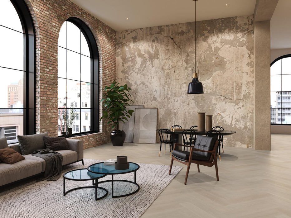 FloorLife YUP XL Brentford Beige - Visgraat Click PVC