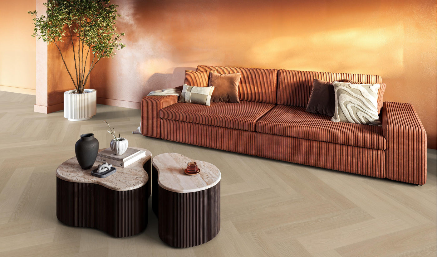 FloorLife YUP XL Brentford Natural - Visgraat Click PVC