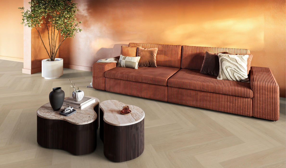 FloorLife YUP XL Brentford Natural - Visgraat Click PVC