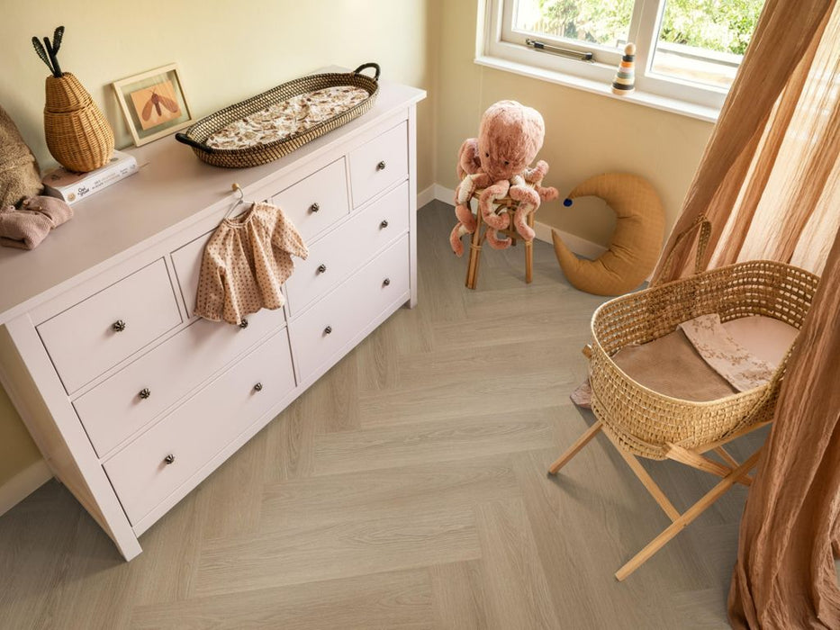 Ambiant Spigato Soleno Warm oak - Visgraat Click PVC