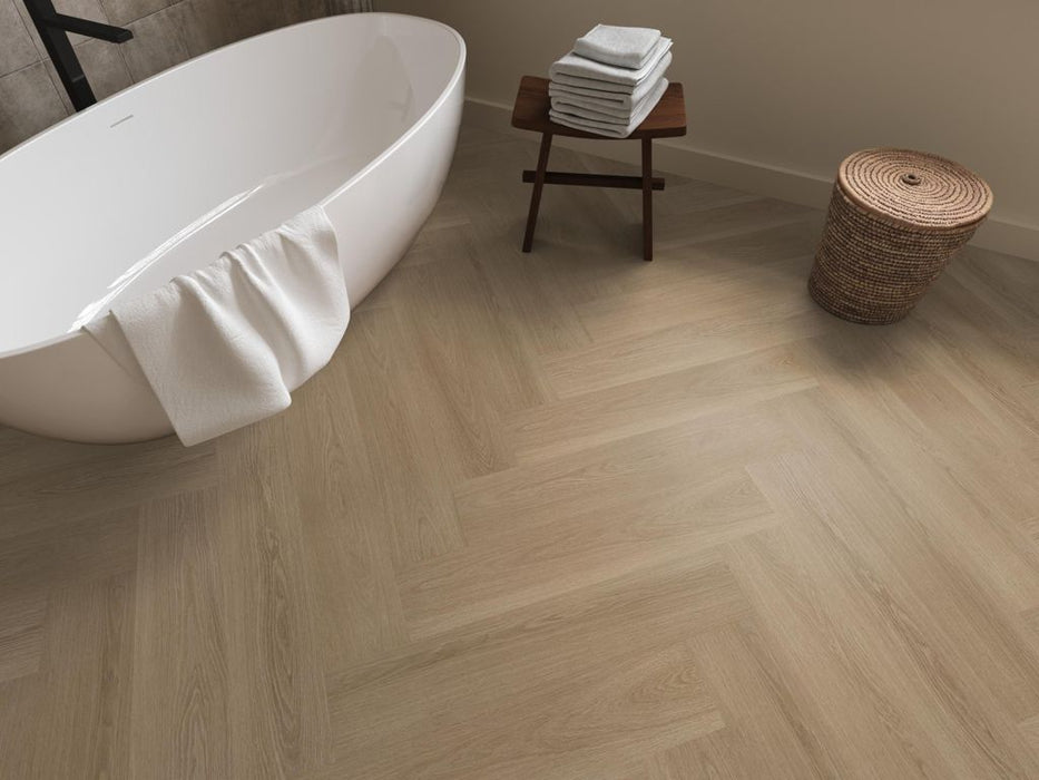 Ambiant Spigato Soleno Warm oak - Visgraat Click PVC