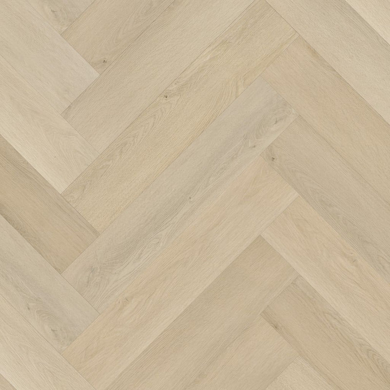 Staal van FloorLife YUP XL Mayfair Beige - Visgraat Plak PVC