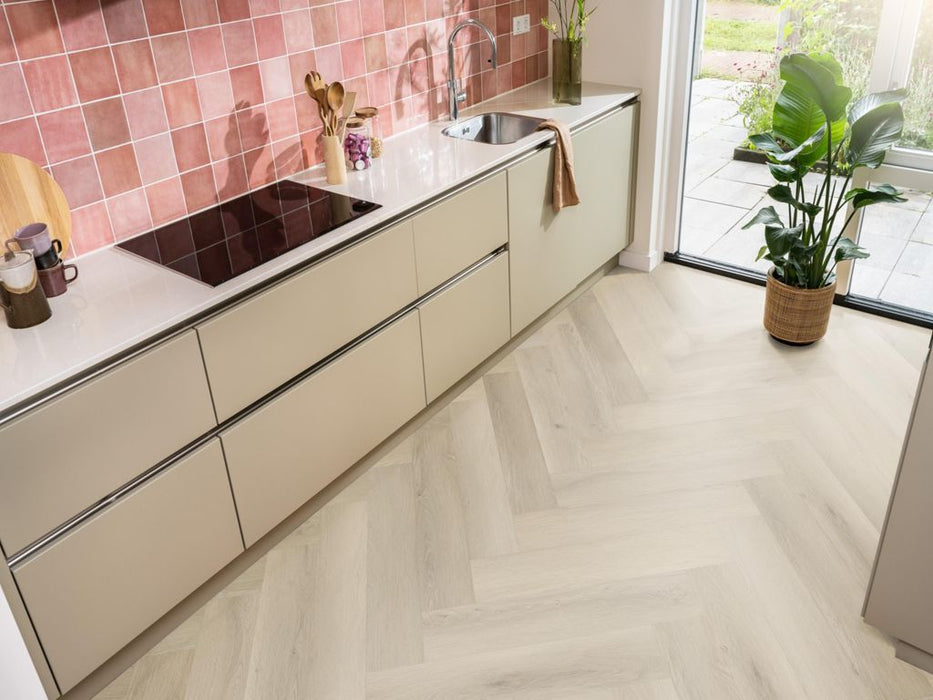 Ambiant Spigato Marento Warm oak - Visgraat Plak PVC