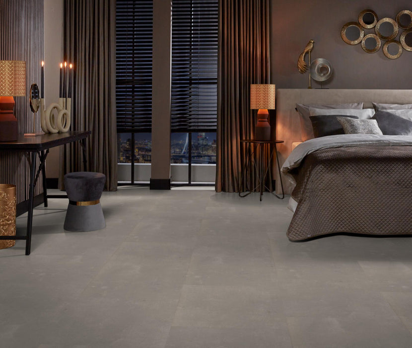 Ambiant Piero XL Taupe | Tegel 80 x 40 Klik PVC