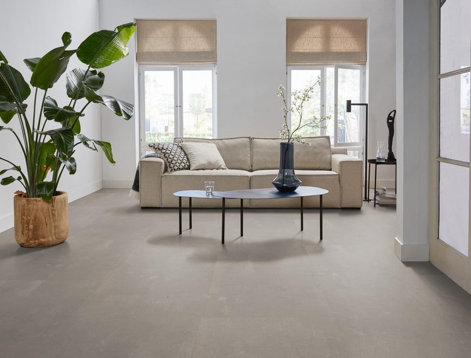 Ambiant Piero XL Taupe | Tegel 80 x 40 Klik PVC