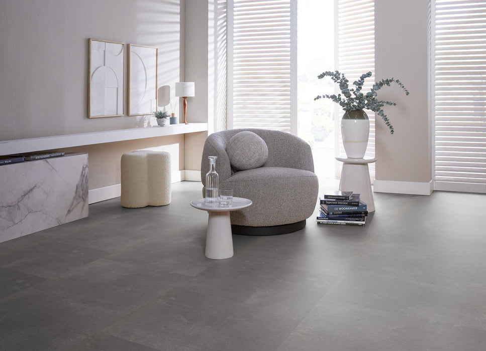 Ambiant Piero Dark grey | Tegel 60 x 60 Plak PVC dryback