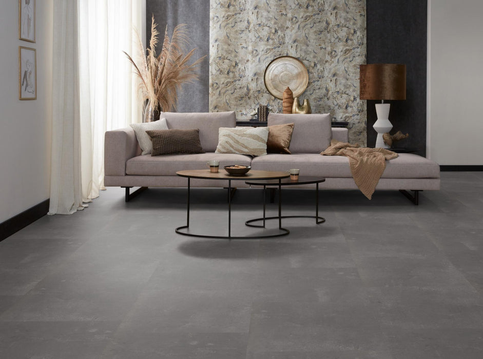Ambiant Piero Dark grey | Tegel 60 x 60 Plak PVC dryback