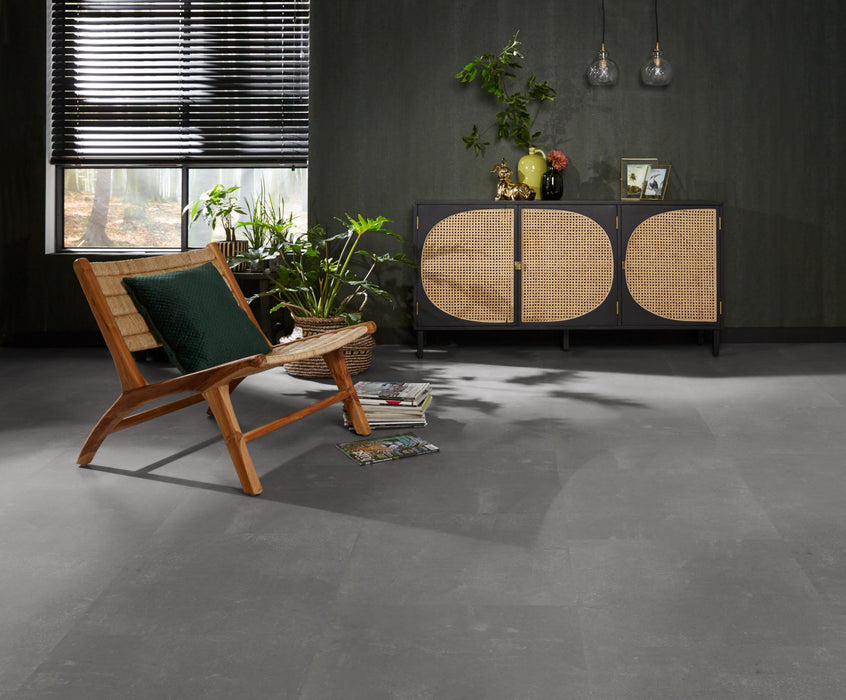 Ambiant Piero Dark grey | Tegel 60 x 60 Plak PVC dryback