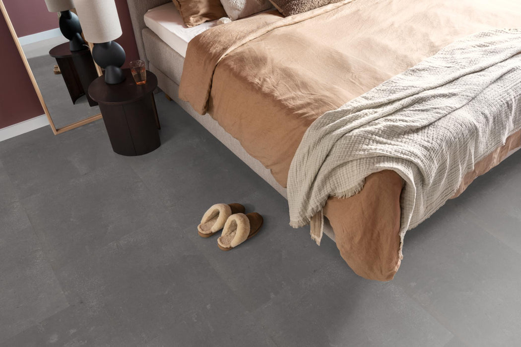 Ambiant Piero Dark grey | Tegel 60 x 60 Plak PVC dryback