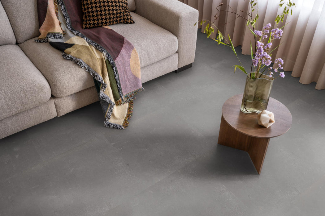 Ambiant Piero Dark grey | Tegel 60 x 60 Plak PVC dryback